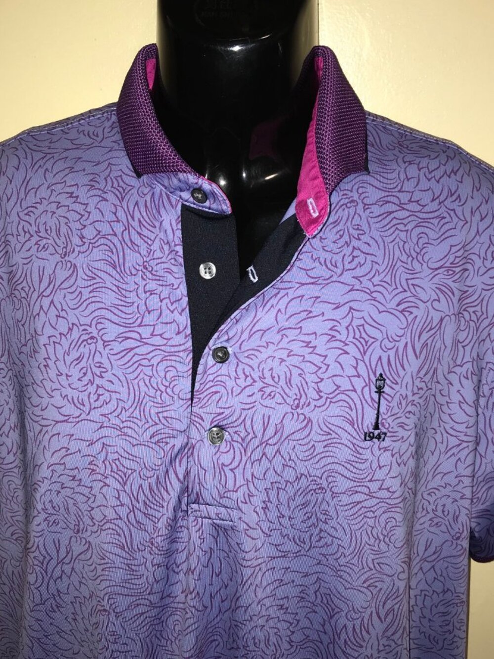 Men's Greyson Short Sleeve Polo Shirt- Size: M - Picture 5 of 15